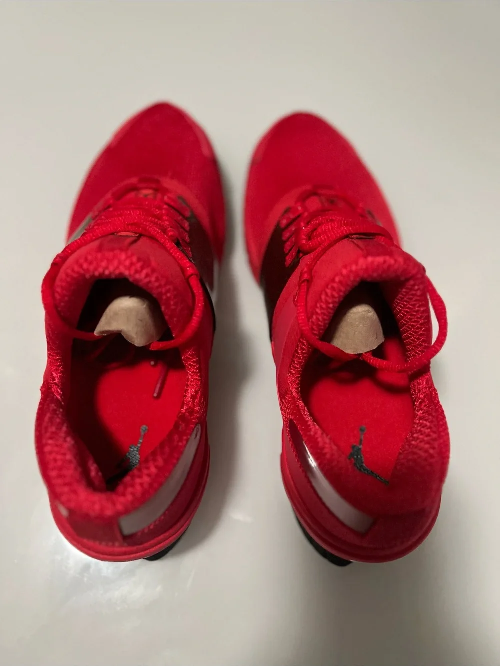 Jordan vibrant red